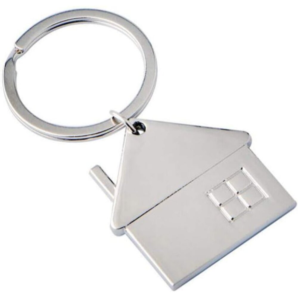 Fine Workmanship Cartoon House Keychain - Unique Gift For Birthdays & Holidays